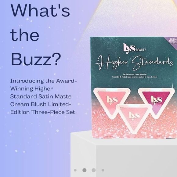 L.ys Higher Standard boxed 3 piece blush kit - Picture 2 of 6